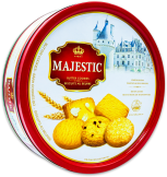 MAJESTIC Biscuits Tin Box